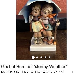 Hummel "Stormy Weather" stamped #75.